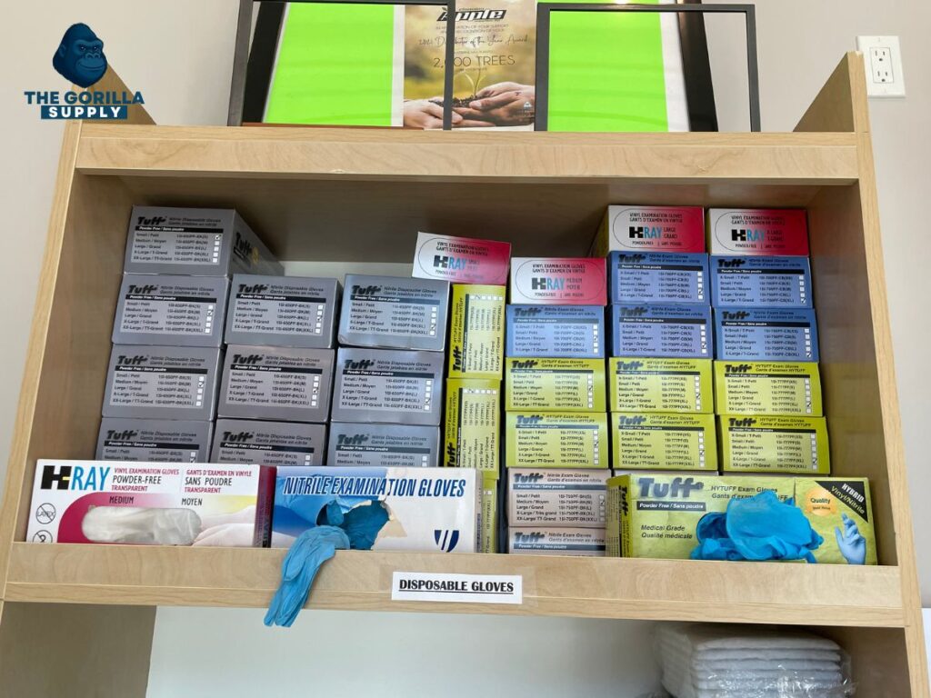 Cleaning supplies in Lake Country